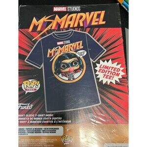 Ms Marvel Limited Edition Funko Pop T-Shirt XL